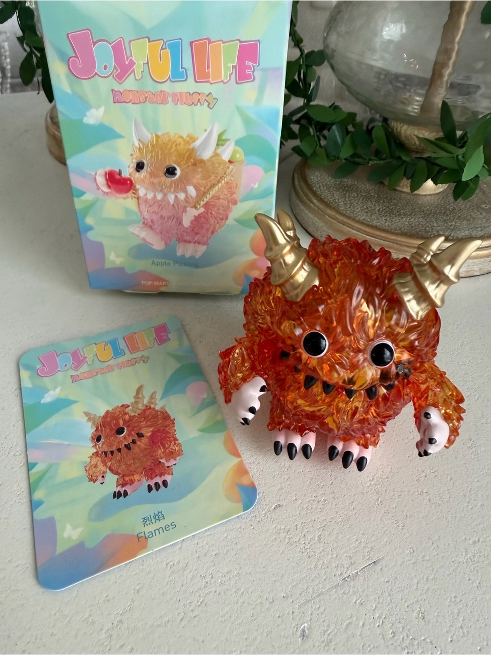 Instinc Toy x Pop Mart Joyful Life 'Flames' figurine